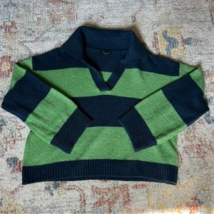 💙💚WF STRIPED SWEATER